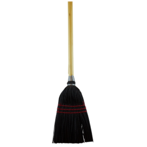 Lobby Broom Black