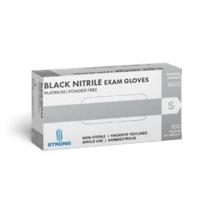 Nitrile Exam Glove – Black 6 Mil – Small