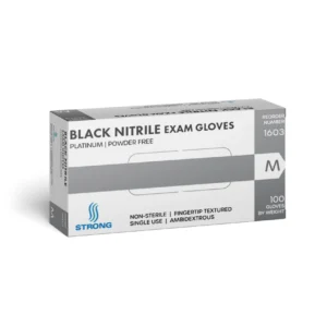 Nitrile Exam Glove – Black 6 Mil – Medium