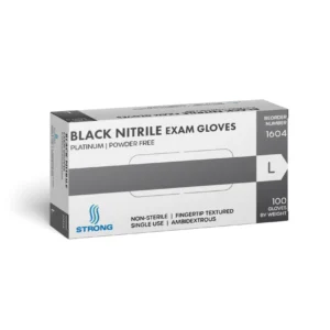 Nitrile Exam Glove – Black 6 Mil – Large