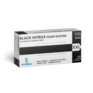 Nitrile Exam Glove – Black 6 Mil – XXL