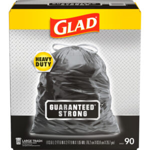 Glad 30 Gallon Drawstring Trash Bags