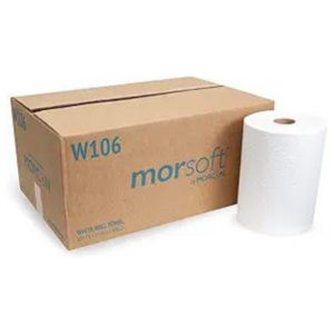 10″ Hardwound Roll Towel  White W106 6/cs