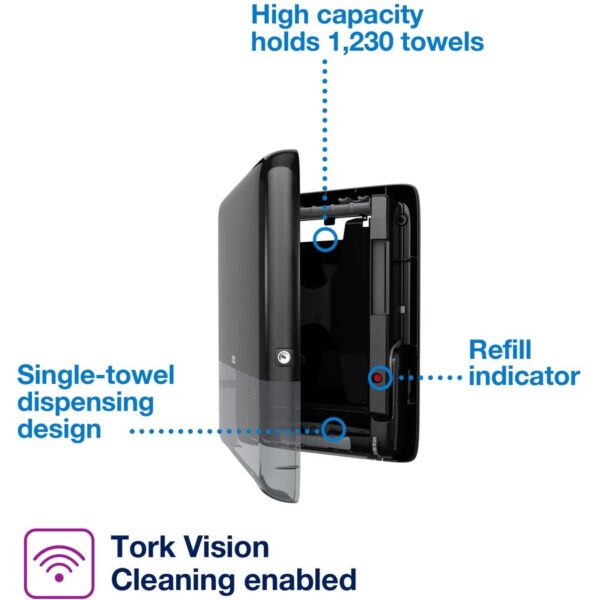 Tork PeakServe Mini Hand Towel Dispenser - Image 2