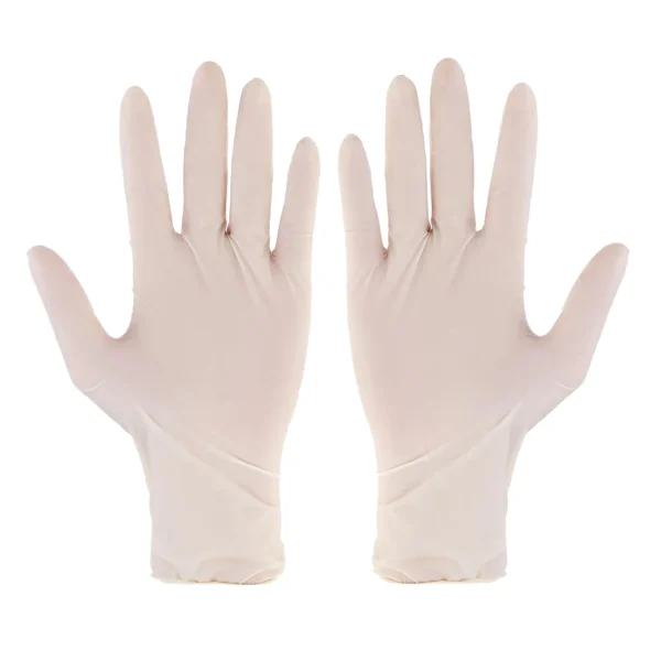 Gloves Latex Medium Food Service - Image 2